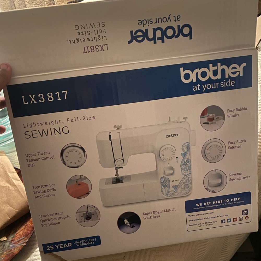 Brother sewing machine LX3817